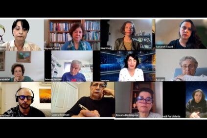 ويديو كامل ميزگرد بررسى عملكرد اپوزيسيون در سايه سركوب داخلى و جنگ خارجى با حضور دكتر نيره توحيدى، مينا خانى و سمانه سوادى